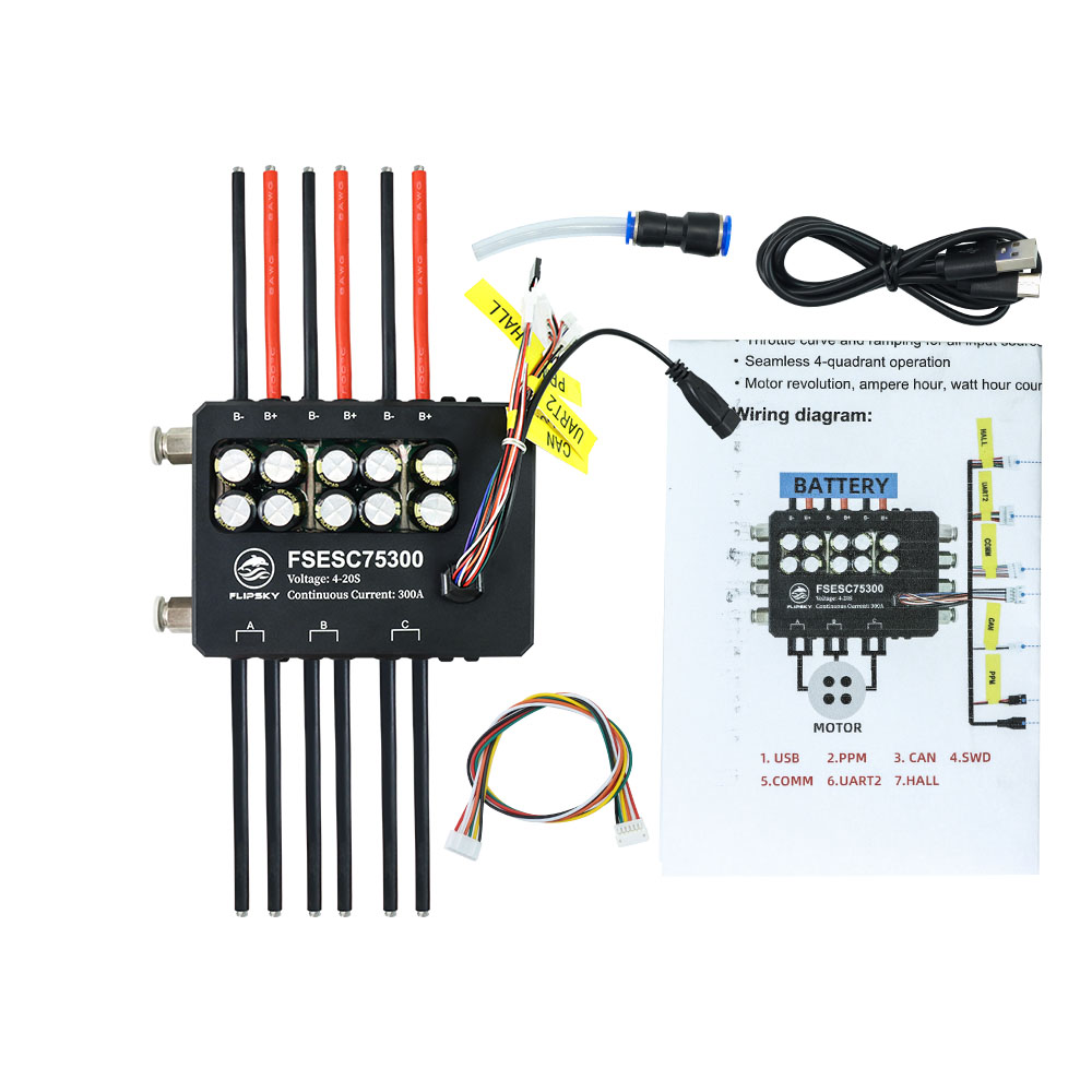 Flipsky Fsesc 75300 84v High C - Vesc 75300 High Current Esc review and price