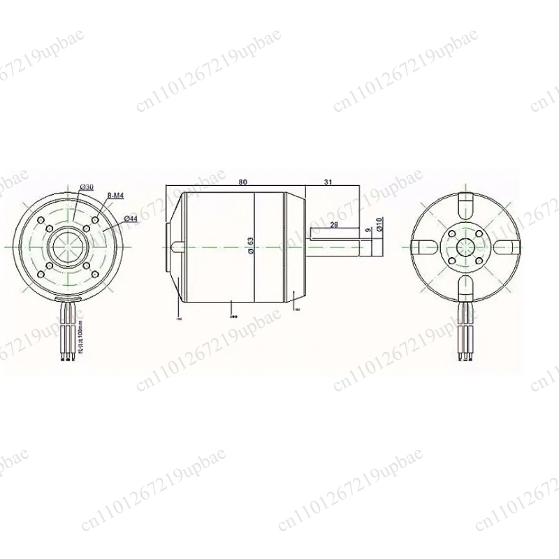 6384 150KV 200KV Sensored Brus - 6384 Brushless Motor Sensored review and price